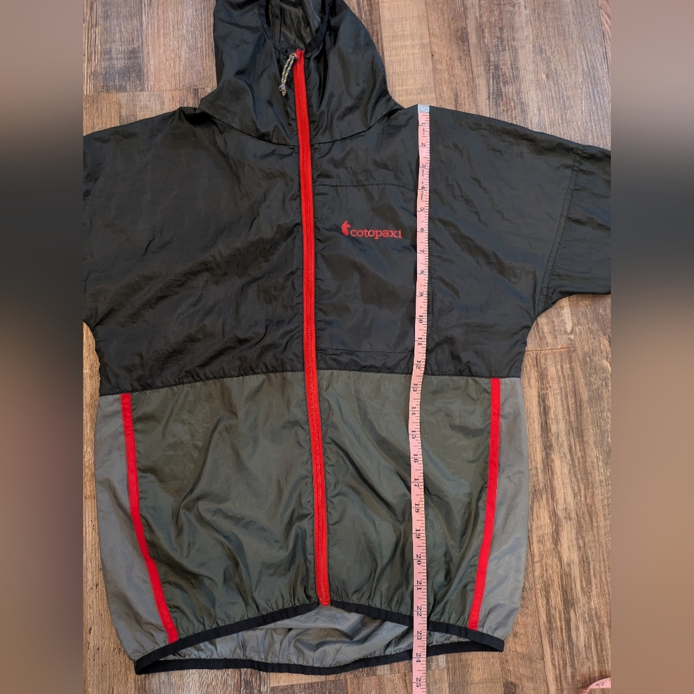 Cotopaxi Women's Teca Technical Full Zip Windbreaker Jacket Red Black Gray Sz XS - Picture 11 of 11